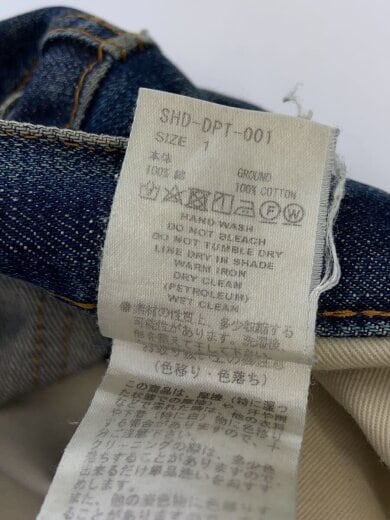 商品画像：デニムパンツ/ボトム/1/コットン/IDG/無地/SHD-DPT-001 5