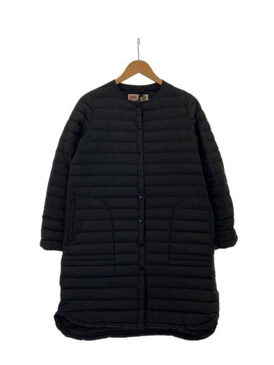 画像：Traditional Weatherwearロングダウンジャケット/34/ポリエステル/BLK/無地/A212CIDCO0169OJ1