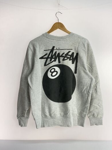 商品画像：8Ball Crew/スウェット/S/コットン/GRY/プリント 2