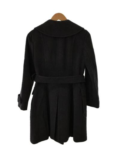 画像：kulsonコート/40/アンゴラ/GRY/無地2