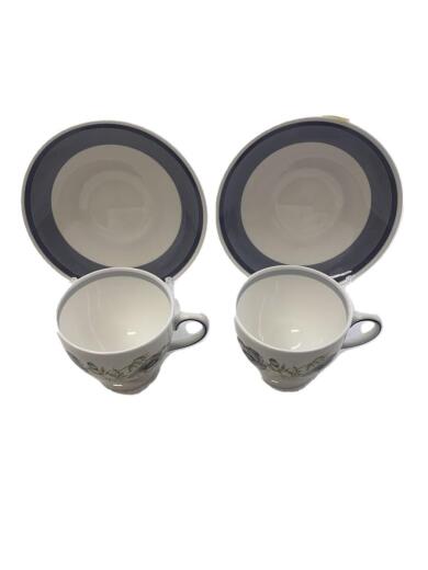 商品画像：グレンミスト/カップ&ソーサー/2点セット/WHT 2