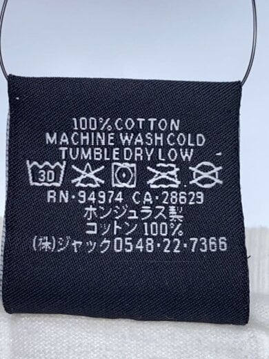 商品画像：Tシャツ/L/コットン/WHT// 4