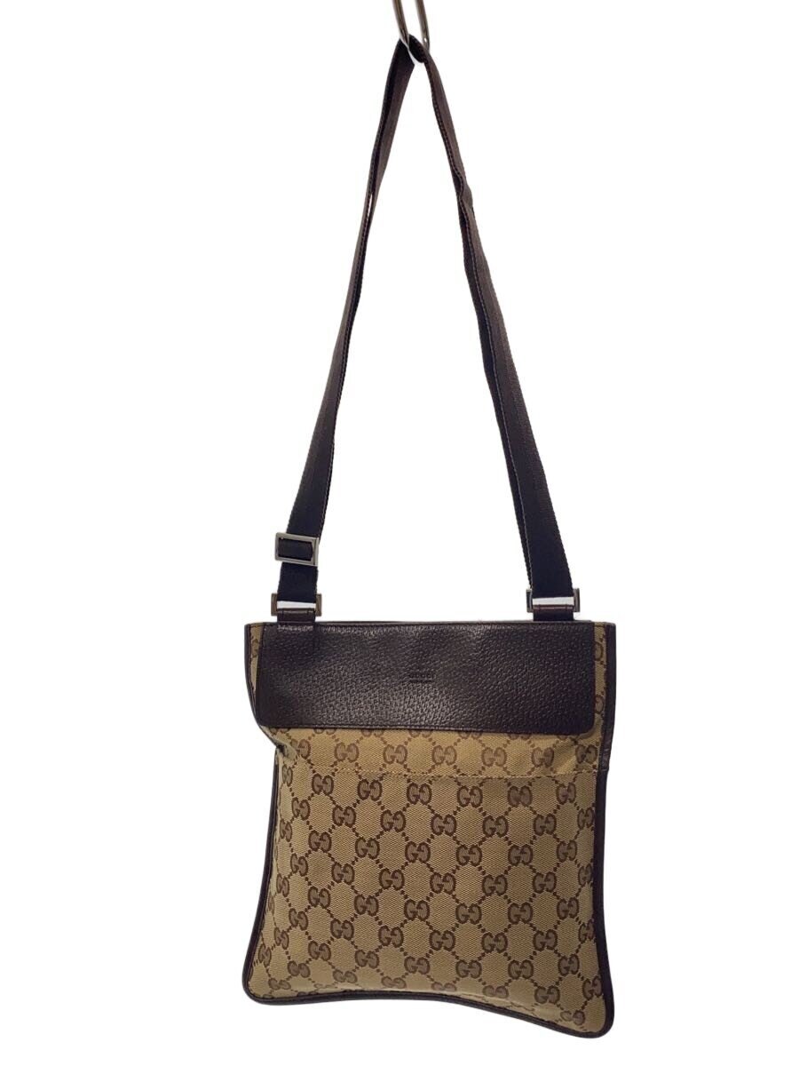 GUCCI / ショルダーバッグ_GGプラス/PVC/BRW