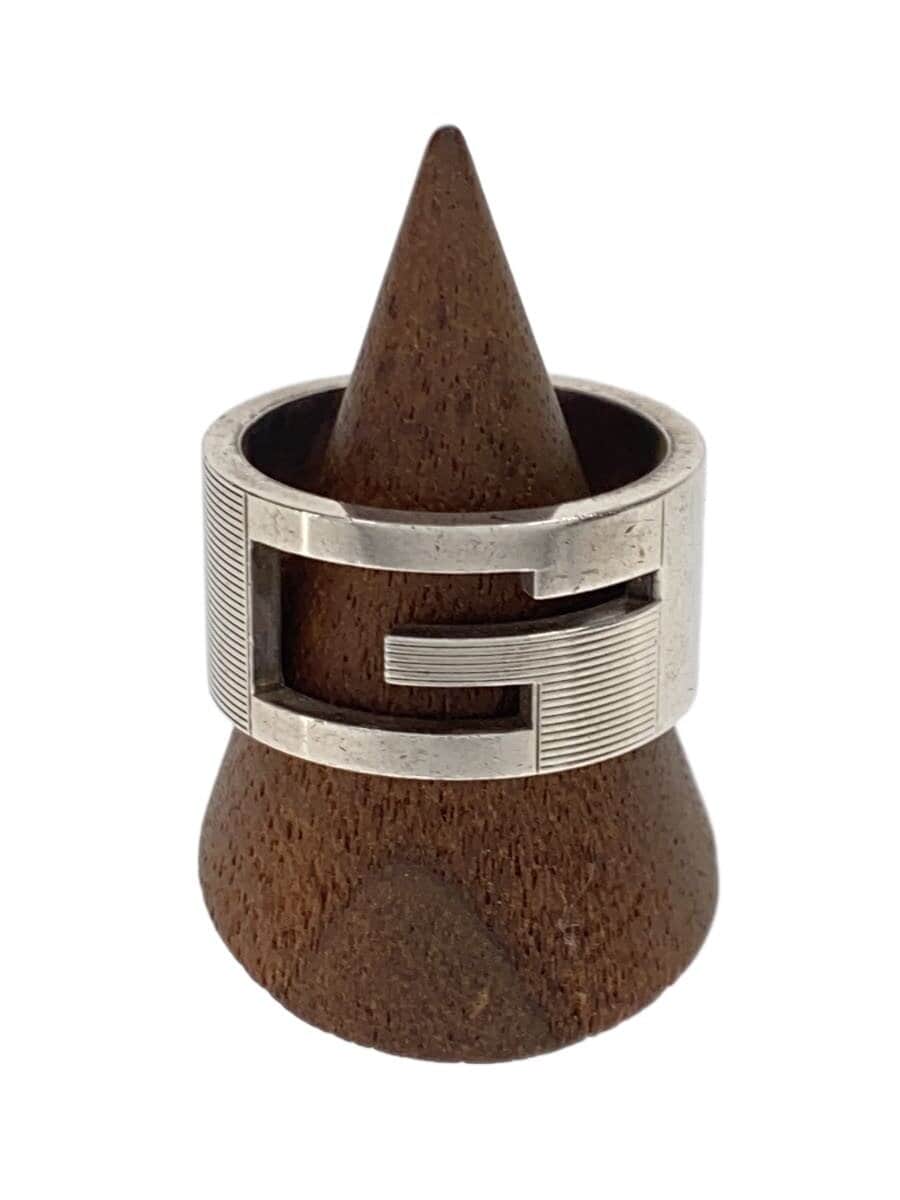 GUCCI / カットアウトGリング/SV925/20号/SLV/メンズ