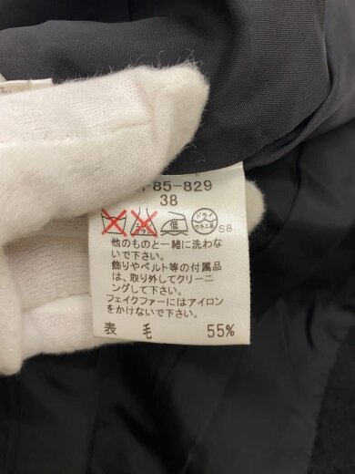 商品画像：コート/38/ウール/BLK/FCF85-829 4