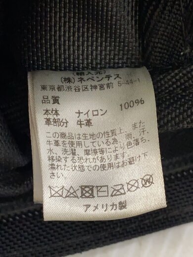 商品画像：FUNNY BIG PACK/ウエストバッグ/ナイロン/BLK/使用感有 5