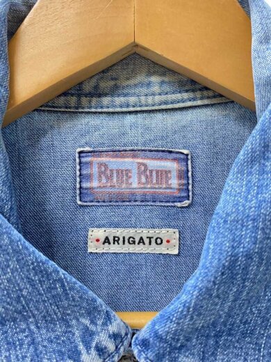商品画像：カバーオール/1/デニム/IDG/ARIGATO/襟汚れ有 3