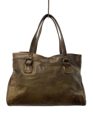 商品画像：ハンドバッグ/レザー/KHK/無地 3