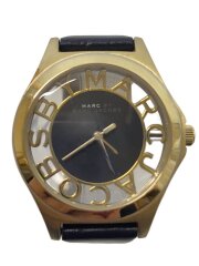 Henry Skelton/クォーツ腕時計/--/レザー/BLK/BLK/SS/MBM1340