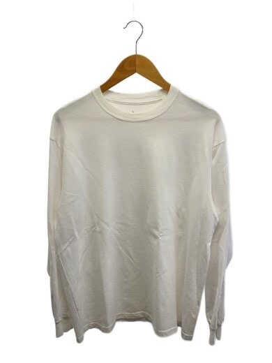 商品画像：JAPAN MADE屋/とろける高級ロンT/長袖Tシャツ/L/コットン/WHT 1