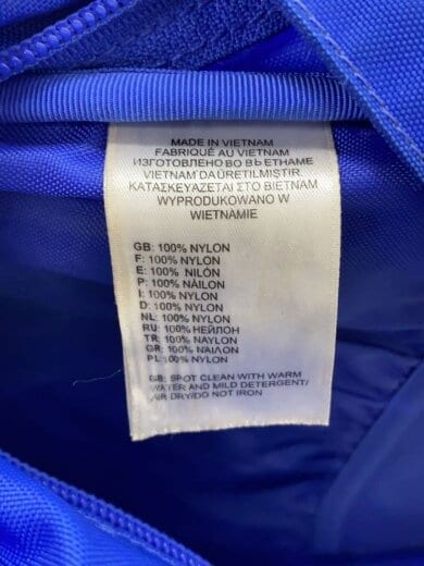 商品画像：SINGLE SHOT/リュック/ナイロン/BLU/NM71500/汚れ有 5