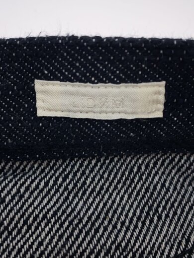 商品画像：SLUB BAGGY DENIM/ボトム/M/コットン/BLK/無地/lm24ss10567 4