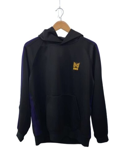 商品画像：TRACK HOODIE/パーカー/M/ポリエステル/BLK/LQ464 1