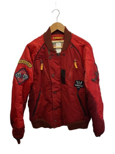 商品画像：ジャケット/XL/コットン/RED/6122047/フード欠品 1