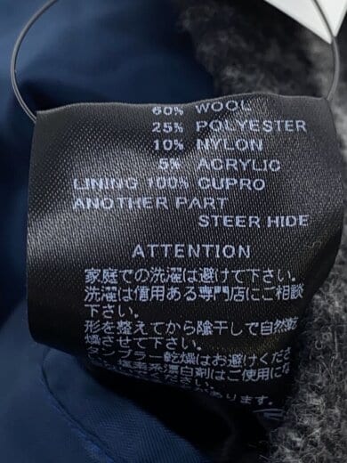 商品画像：ベスト/L/ウール/GRY/チェック 4