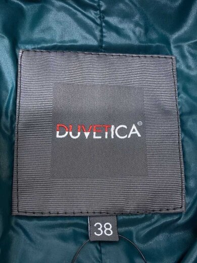 商品画像：ロングダウンジャケット/38/コットン/NVY/無地/D-4010.00/全体的にスレ、色褪せ 3