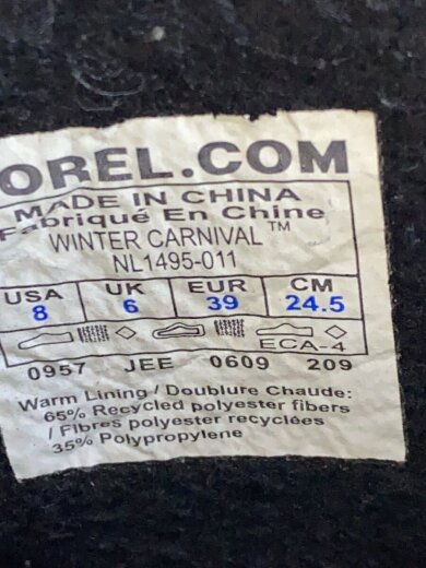 商品画像：WINTER CARNIVAL/ブーツ/24.5cm/BLK/NL1495-011 5