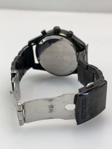 商品画像：オルタナエコドライブ/ソーラー腕時計/アナログ/ステンレス/BLK/BLK/SS/H500-S061075// 4