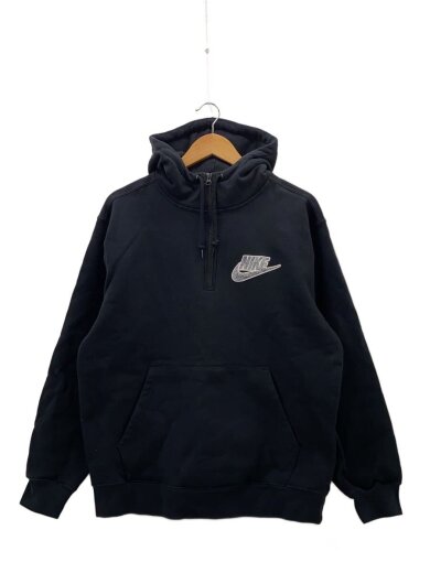 商品画像：21SS/Half Zip Hooded Sweatshirt/M/コットン/BLK/DB2842-010 1