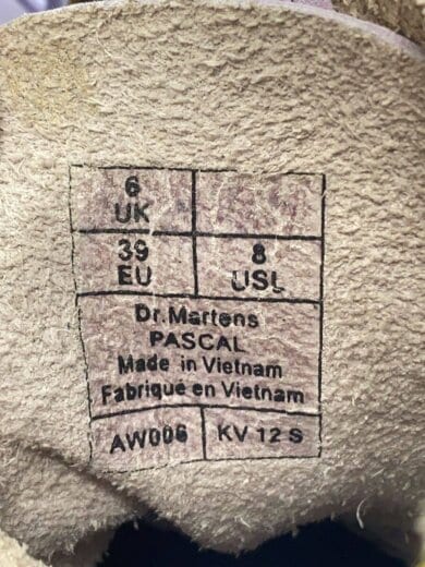 商品画像：レースアップブーツ/UK6/PUP/レザー/AW006 5