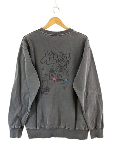 商品画像：スウェット/L/コットン/GRY/プリント/101211012005 2