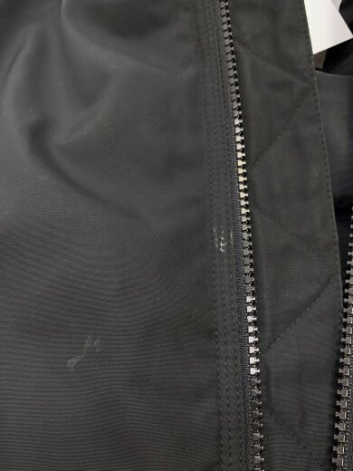 商品画像：ジャケット/L/ポリエステル/BLK/GE1311/PAD FUR BOMBER 7