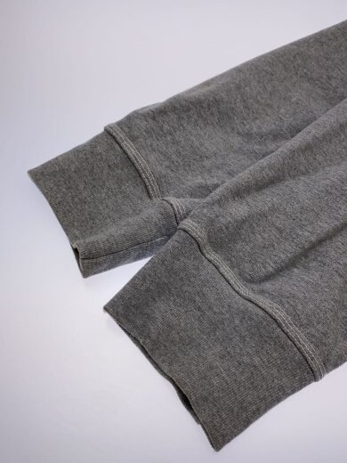 商品画像：パーカー/ワッペンロゴ/XL/コットン/GRY/無地/襟元汚れあり// 5