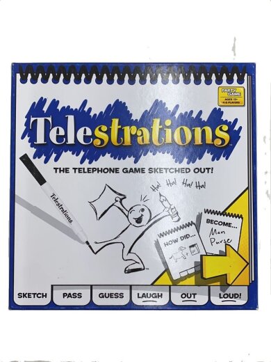 商品画像：Telestrations/The Original Sketch Book Game/ボードゲーム 1