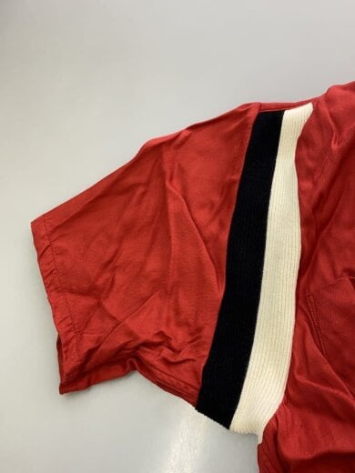 商品画像：ボーリングシャツ/半袖シャツ/L/レーヨン/RED/無地 5