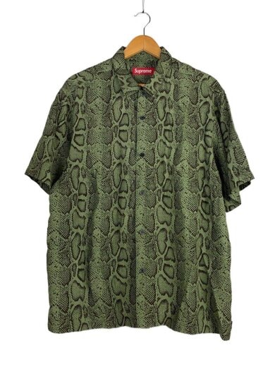 商品画像：24SS/Snake SS Shirt/半袖シャツ/L/グリーン/総柄 1