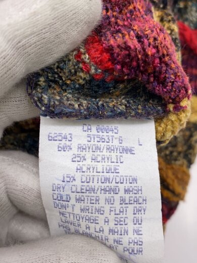 商品画像：3Dニット/L/レーヨン/マルチカラー/総柄 4