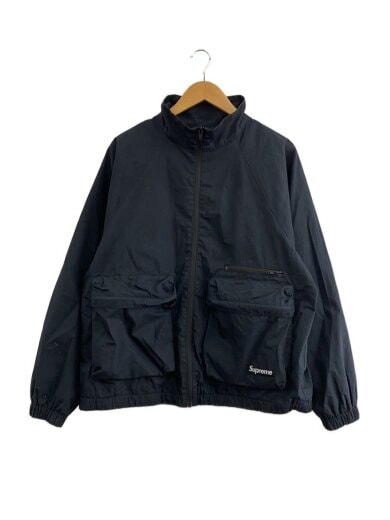 商品画像：23SS/RAGLAN UTILITY JACKET/ブルゾン/M/コットン/BLK/無地 1