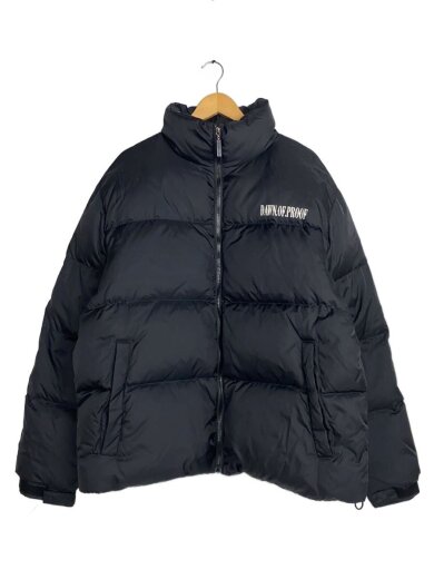 商品画像：los angeles territory/ダウンジャケット/XXL/ナイロン/ブラック/無地 1