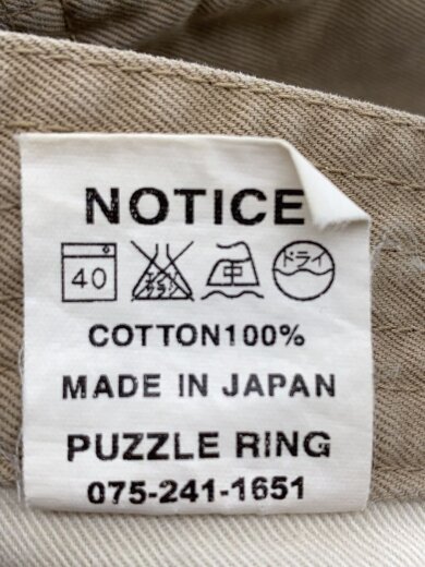 商品画像：ストレートパンツ/M/コットン/BEG/無地// 5