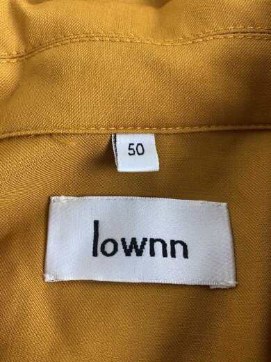 商品画像：半袖シャツ/50/ウール/イエロー/無地 3