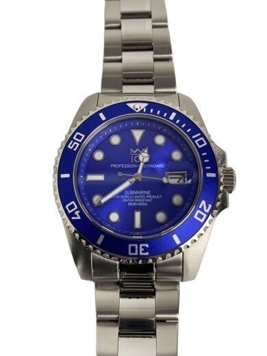 商品画像：ダイバーズウォッチ/腕時計/アナログ/ブルー/01 1