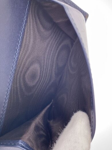 商品画像：2つ折り財布/レザー/BLK/無地/メンズ// 5