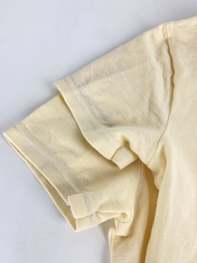 商品画像：ポロシャツ/S/ウール/ベージュ/無地 5