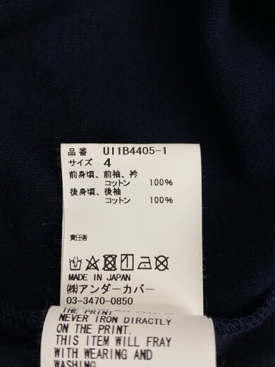 商品画像：半袖シャツ/4/コットン/ブラック/無地/UL1B4405-01// 4