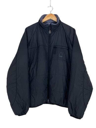 商品画像：Primaloft Shell Jacket/ダウンジャケット/XL/ナイロン/ブラック/90s// 1