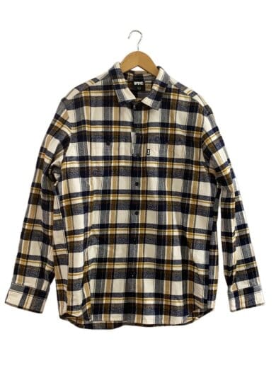 商品画像：長袖シャツ/XL/コットン/マルチカラー/チェック/FTC022AWSH01// 1
