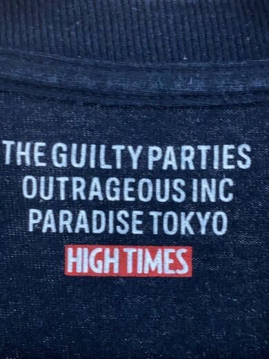 商品画像：長袖Tシャツ/L/コットン/ブラック/high times/使用感有// 3