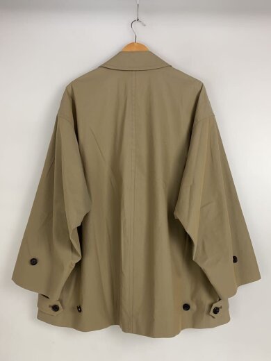 商品画像：Voile Gabardine Soutien Collar Short Coat/1/ベージュ// 2