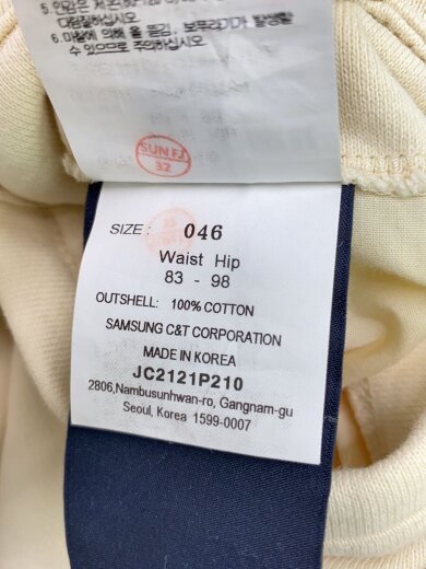 商品画像：スウェットパンツ/ボトム/46/コットン/CRM/無地/JC2121P210 5