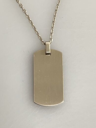 商品画像：ネックレス/ステンレス/SLV/トップ有/メンズ/EGS2724040 5