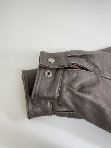 商品画像：レザージャケット・ブルゾン/M/レザー/BRW 4