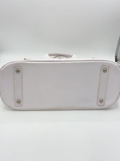 商品画像：ハンドバッグ/レザー/WHT/総柄/ハンドペイント 4