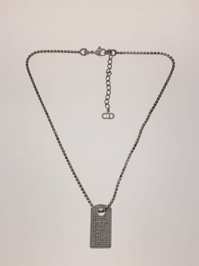 商品画像：ネックレス/メッキ/ラインストーン/SLV/トップ有/レディース// 2