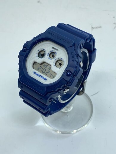 商品画像：クォーツ腕時計/デジタル/ラバー/WHT/BLU/DW-5900WY// 2