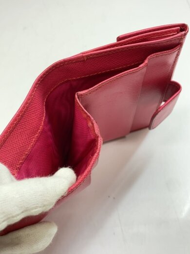 商品画像：2つ折り財布/レザー/PNK/レディース// 6